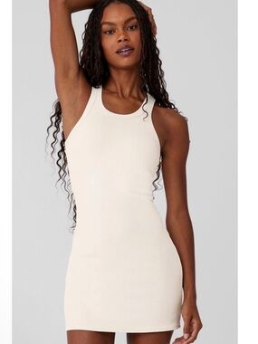 alo knit dress Tennis Club Sweater Waist Airlift Shorts underneath). ALO Yoga | Dresses |
